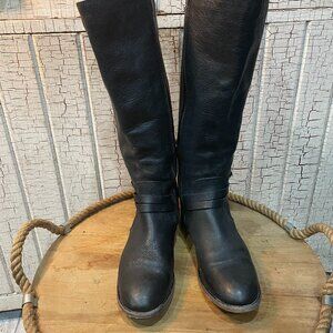 Frye Women's Melissa Belted Tall Boot Leather 9 B